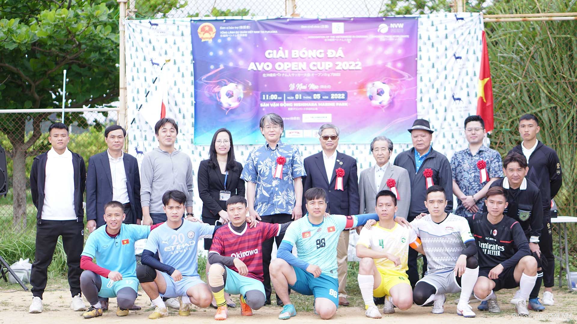 First football tournament for overseas Vietnamese in Japan’s Okinawa Prefecture